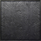 <p>Mark Titchner</p><p><br />Contraction (2012 Loveknot), 2011<br />Burnt wood, varnish, aluminium<br />85 x 85 x 7 cm</p>